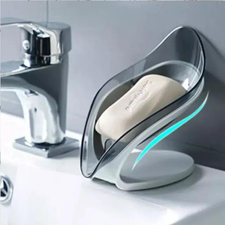 Portable Soap Holder Leafy Design ABS Durable