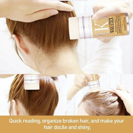 IKT Hair Wax Stick | Strong Hold Styling Gel Cream for Men Women & Kids