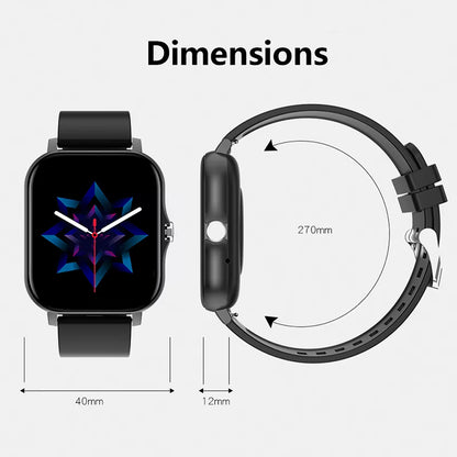Sport Smart Watch Fitness Clock Health Monitor Waterproof Smartwatch Bluetooth Call Watches for Men Women IOS Android Phone 2026