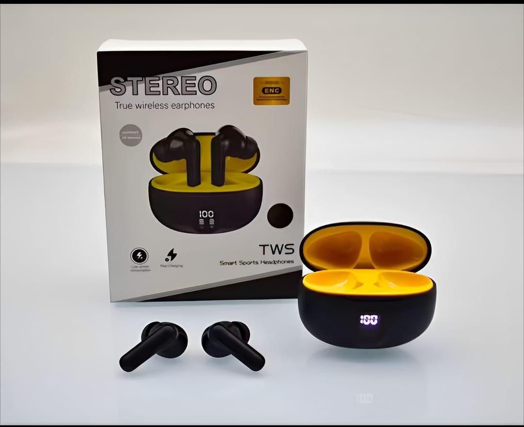 TWS Gaming Earbuds Bluetooth 5.3 with Display & Noise Cancellation