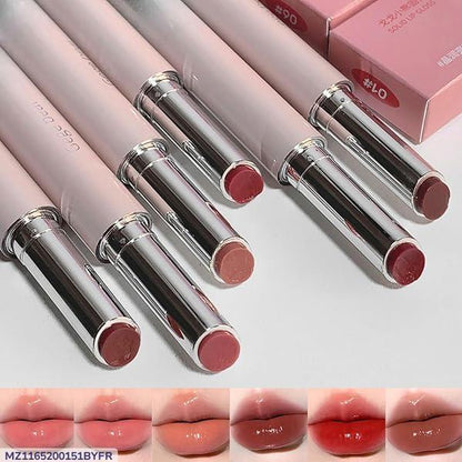 6 Pcs Velvet Matte Lipsticks Red Pink Set