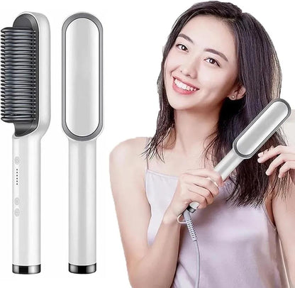 Corded Hair Dryer Brush Green Black Salon Quality Fast Drying