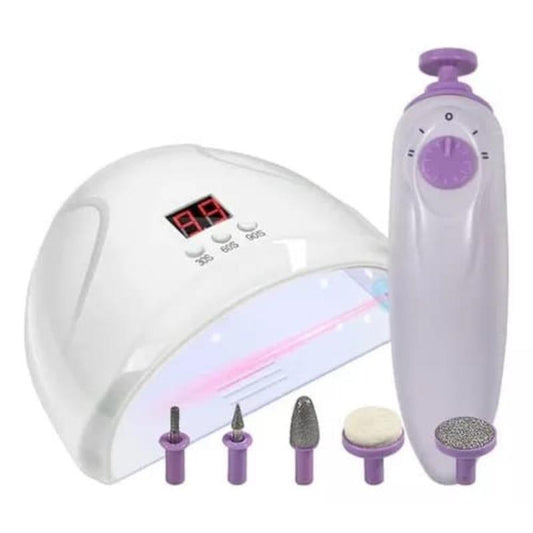 2 in 1 Nail Dryer and Electric Nail Kit