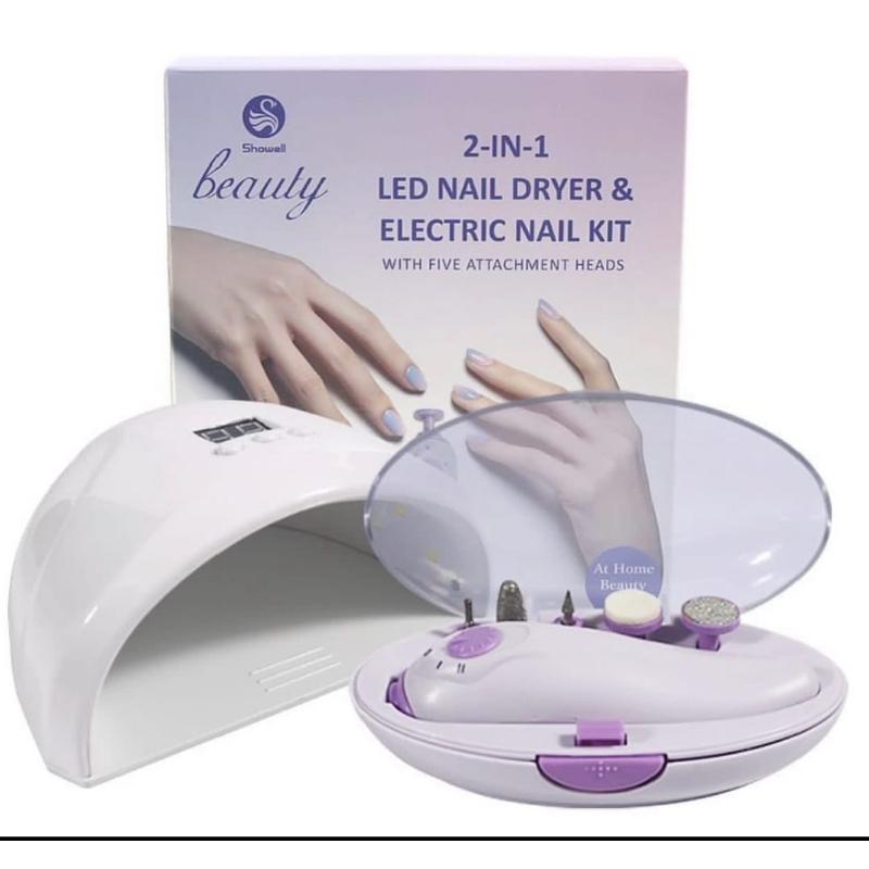 2 in 1 Nail Dryer and Electric Nail Kit