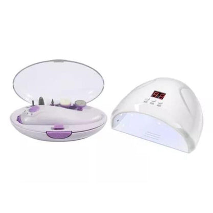 2 in 1 Nail Dryer and Electric Nail Kit