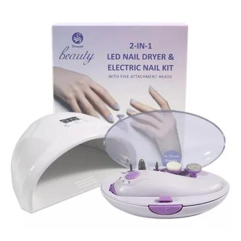 2 in 1 Nail Dryer and Electric Nail Kit