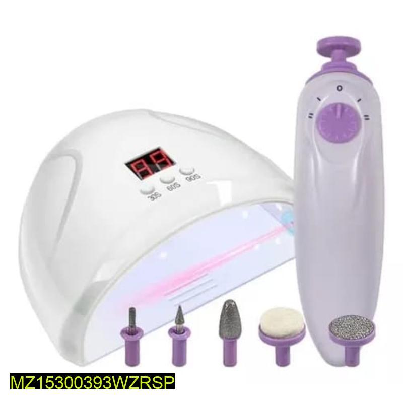2 in 1 Nail Dryer and Electric Nail Kit