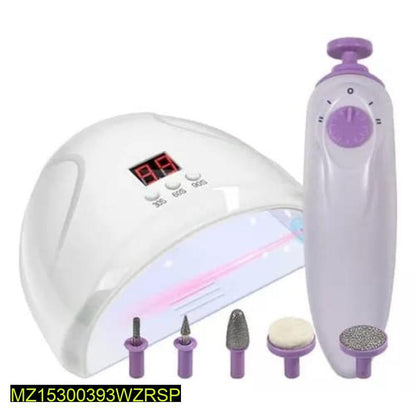 2 in 1 Nail Dryer and Electric Nail Kit