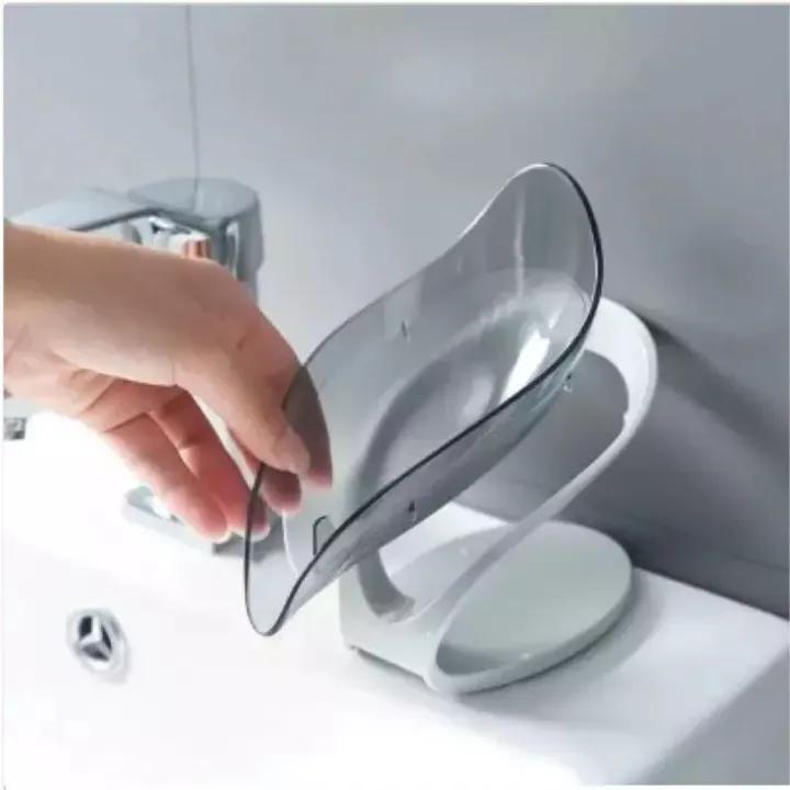 Portable Soap Holder Leafy Design ABS Durable
