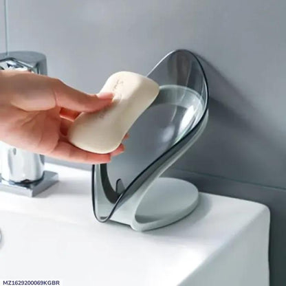 Portable Soap Holder Leafy Design ABS Durable