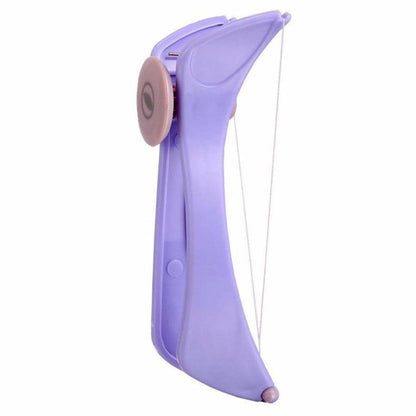 Sipne Face and Body Hair Threading System | Cotton Threading Device for Eyebrows Face & Body | Random Color