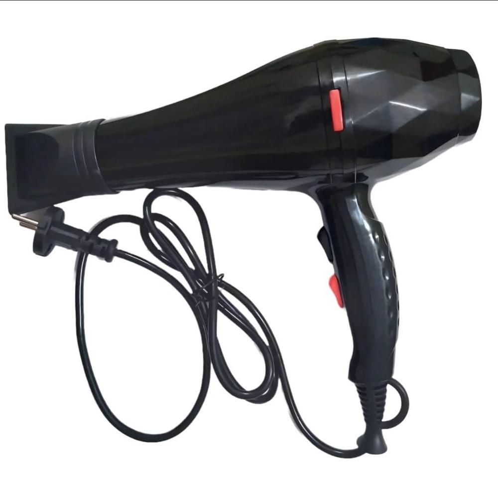 Fast Drying Hair Dryer Black ABS Plastic
