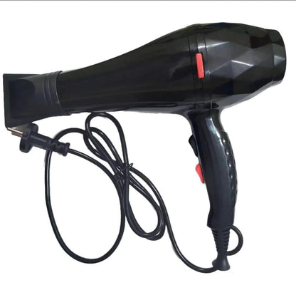 Fast Drying Hair Dryer Black ABS Plastic