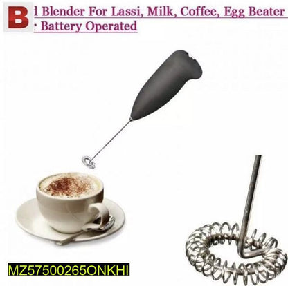 Handheld Battery Operated Coffee Milk Whisker Mixer