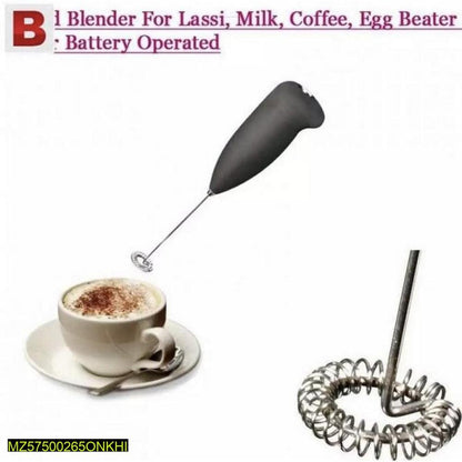 Handheld Battery Operated Coffee Milk Whisker Mixer