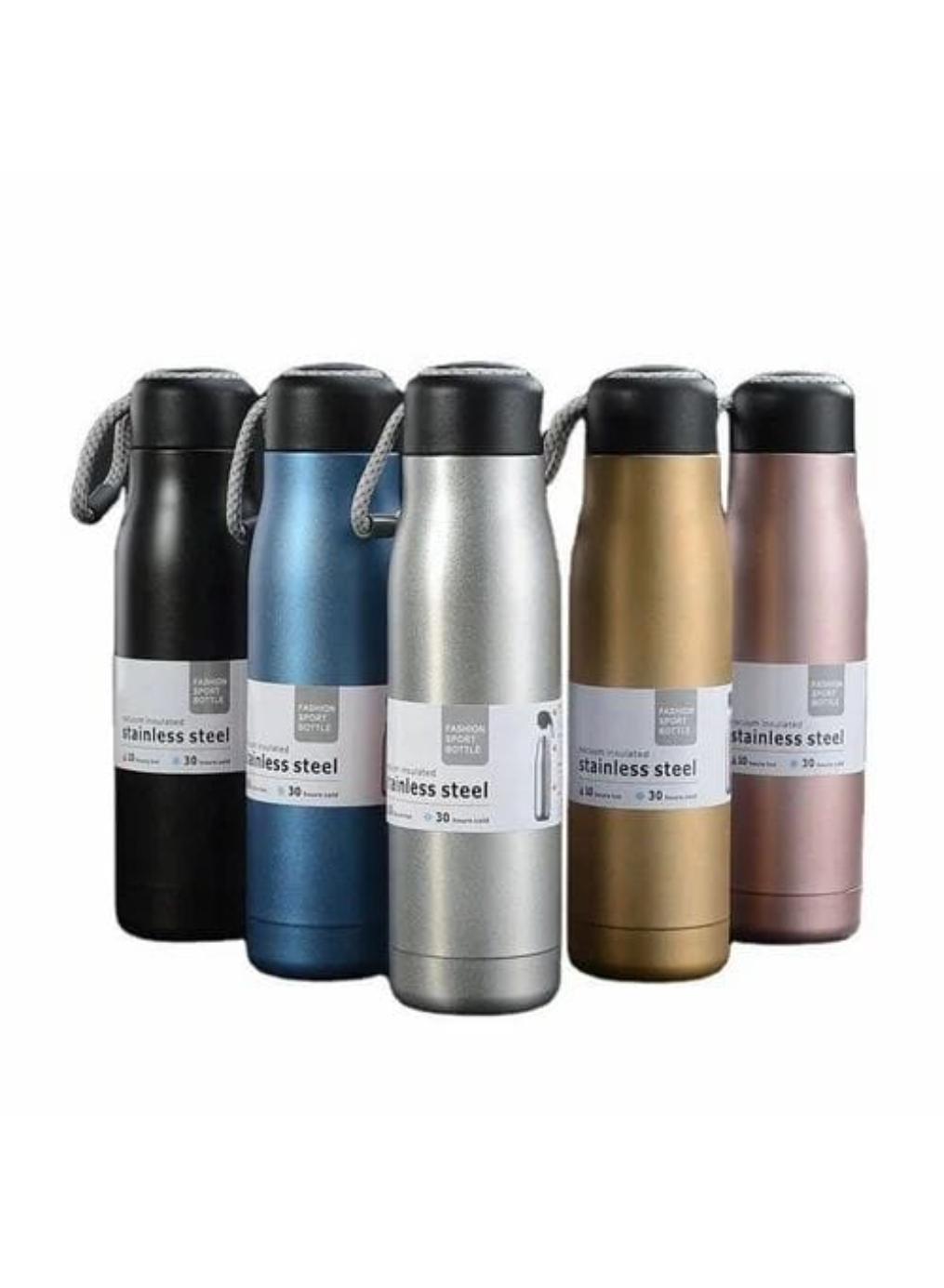 Premium Insulated Water Bottle 550ml Stainless Steel 5 Colors