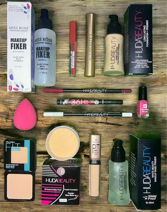 13-in-1 Makeup Essentials Set for All Seasons