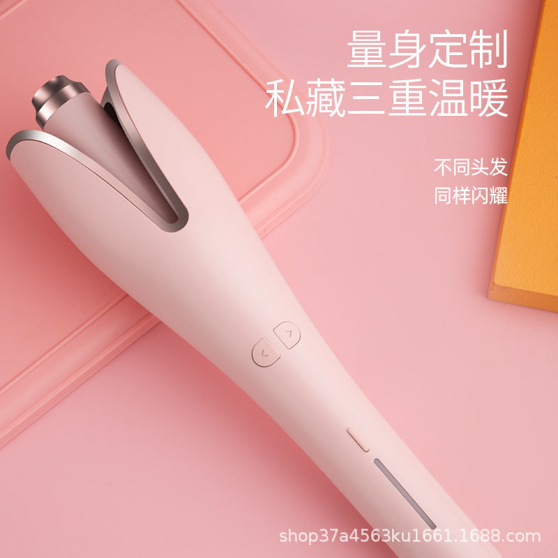 Pink Automatic Curling Iron for Pakistani Women