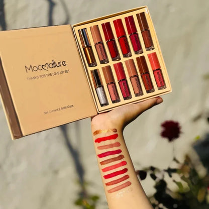 Liquid Lipstick Set | High-Pigment, Waterproof & Long-Lasting