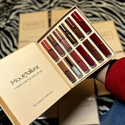 Liquid Lipstick Set | High-Pigment, Waterproof & Long-Lasting