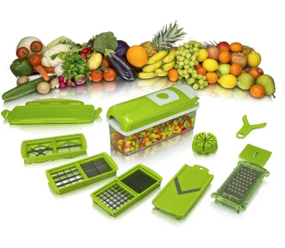 14-in-1 Mandoline Slicer & Vegetable Chopper | Multifunctional Food Cutter & Grater