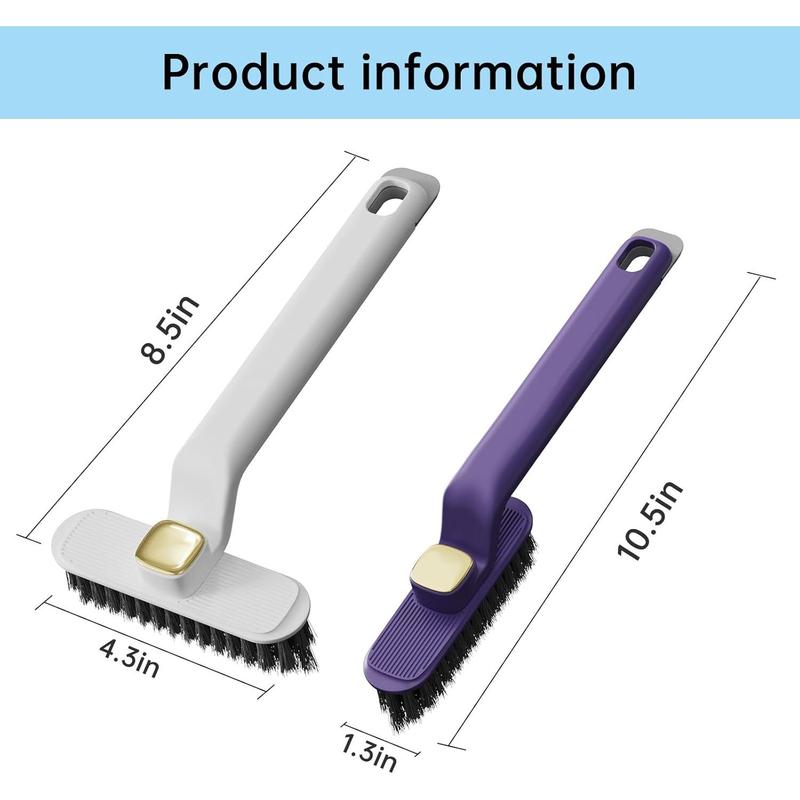 Multi-Function Rotating Crevice Cleaning Brush | 360° Deep Gap Cleaner for Kitchen, Bathroom & Home