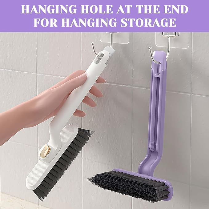 Multi-Function Rotating Crevice Cleaning Brush | 360° Deep Gap Cleaner for Kitchen, Bathroom & Home