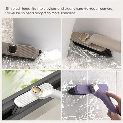Multi-Function Rotating Crevice Cleaning Brush | 360° Deep Gap Cleaner for Kitchen, Bathroom & Home