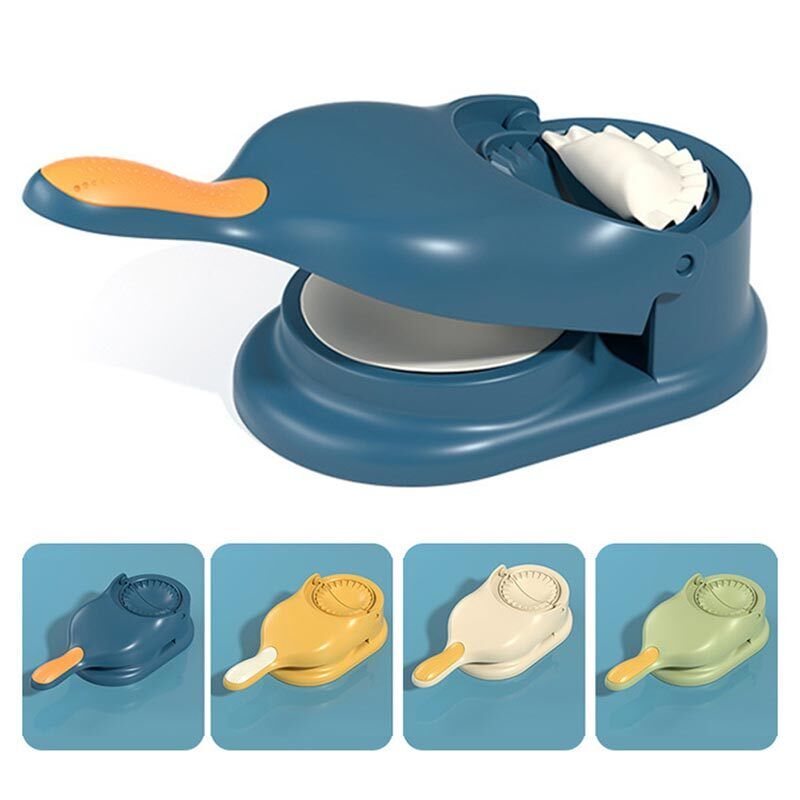 Dumpling & Samosa Maker 2-in-1 | Mini Manual Tortilla & Dough Press | Random Colors