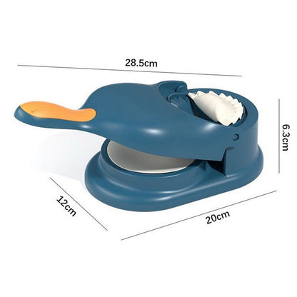 Dumpling & Samosa Maker 2-in-1 | Mini Manual Tortilla & Dough Press | Random Colors