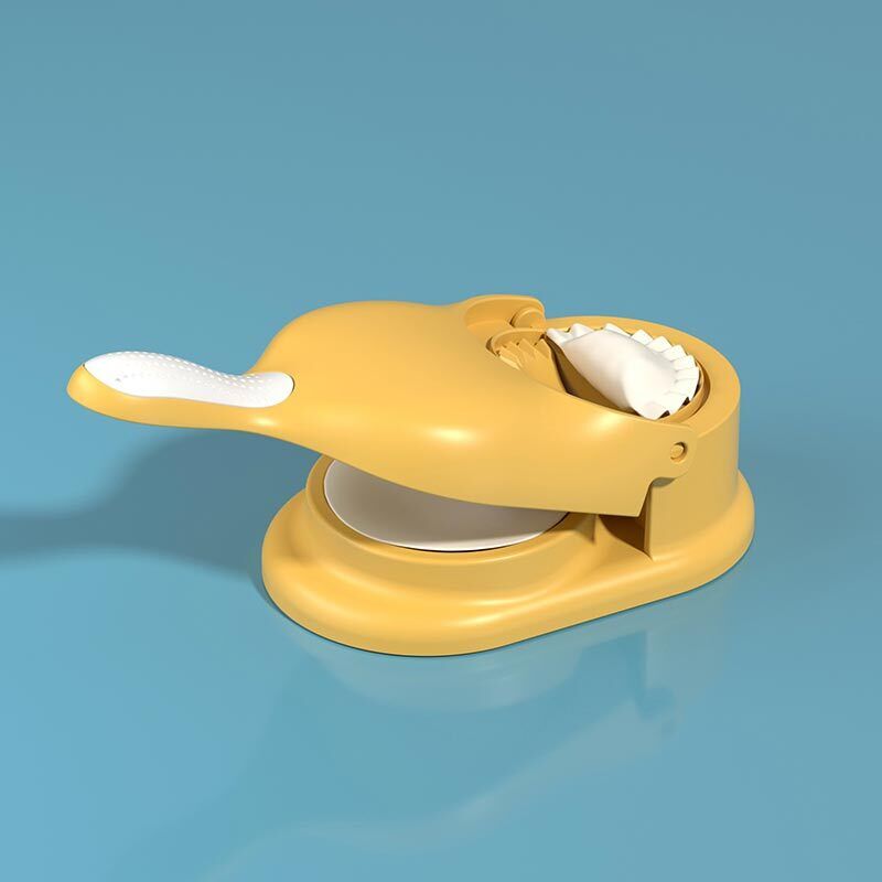 Dumpling & Samosa Maker 2-in-1 | Mini Manual Tortilla & Dough Press | Random Colors