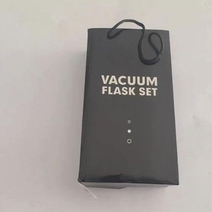 3 Cup 500ML Double-Layer Stainless Steel Vacuum Flask Set | Hot & Cold | Travel Thermos