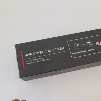 Professional One Step Hot Air Brush | 3-in-1 Dryer, Straightener & Volumizer for Effortless Styling