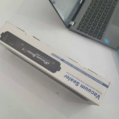 Vacuum Sealer Hand Machine ZKFK-001 | Automatic Food Sealer with 5 Vacuum Bags for Fresh Food Storage