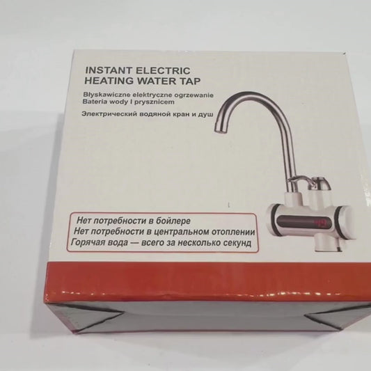 Premium Electric Instant Heating Faucet | Digital Temperature Display | Metal handle | Kitchen & Bathroom Hot Water Tap